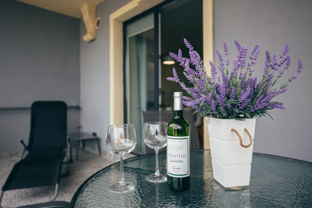 Квартира Olive marine resort с видом на море и большой террасой