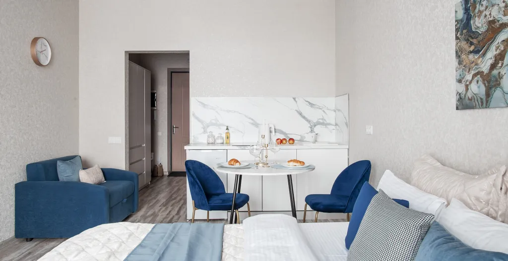 Квартира Квартира Royal Blue Studio — Красноярск