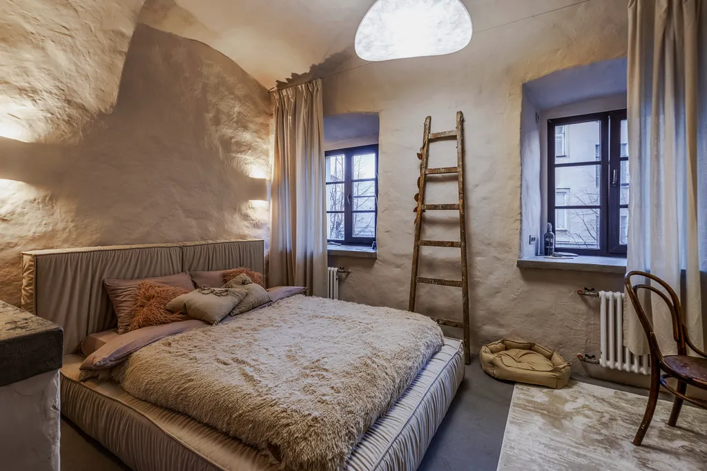 Квартира Квартира Cave Apartment: Уникальное пространство для отдыха и релаксации в стил — Санкт-Петербург
