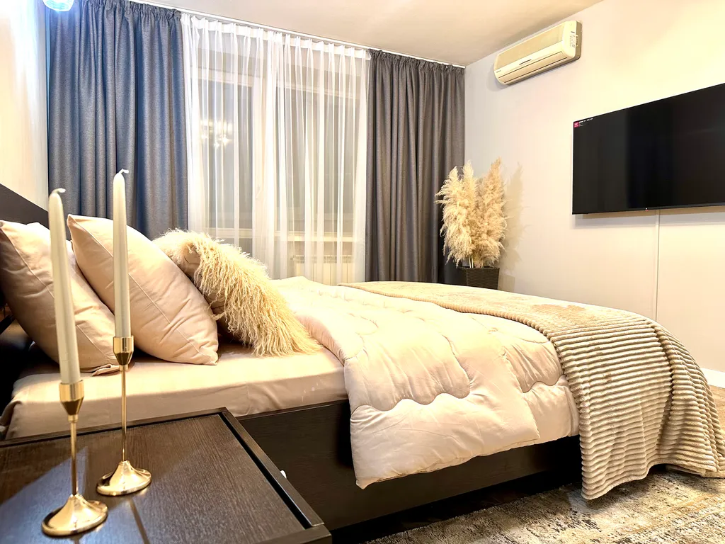 Большая тpехкомнaтнaя квартира с джакузи