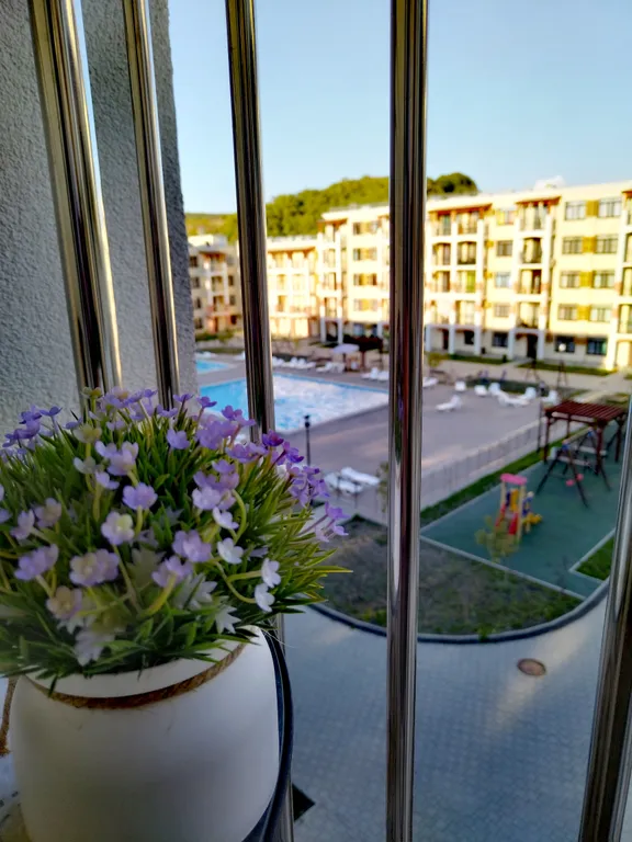 Квартира Уютная студия с террасой с видом на горы и бассейны — аренда посуточно в Сукко