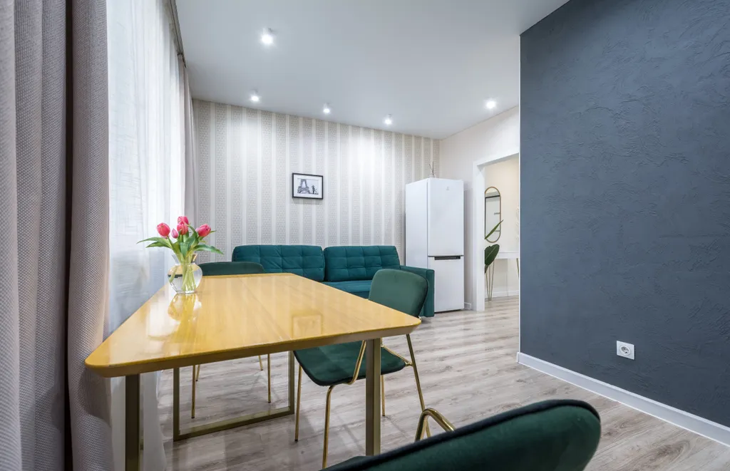 Апартаменты на 16-м этаже — лучший вид на главную площадь города