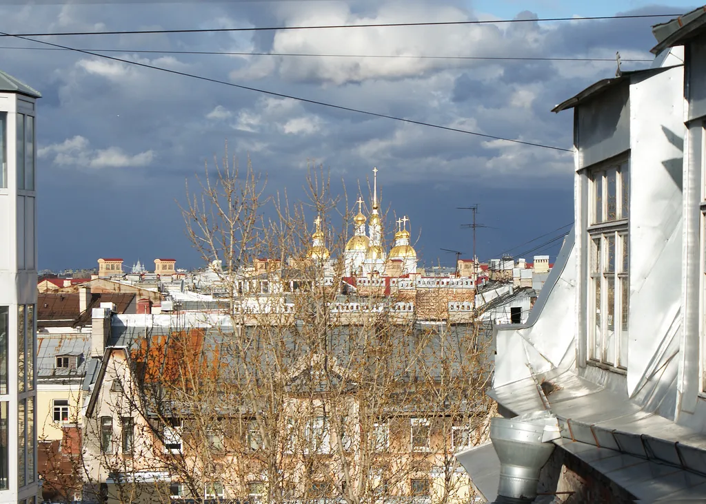 Квартира Квартира Белая мансарда в центре старого города — Санкт-Петербург