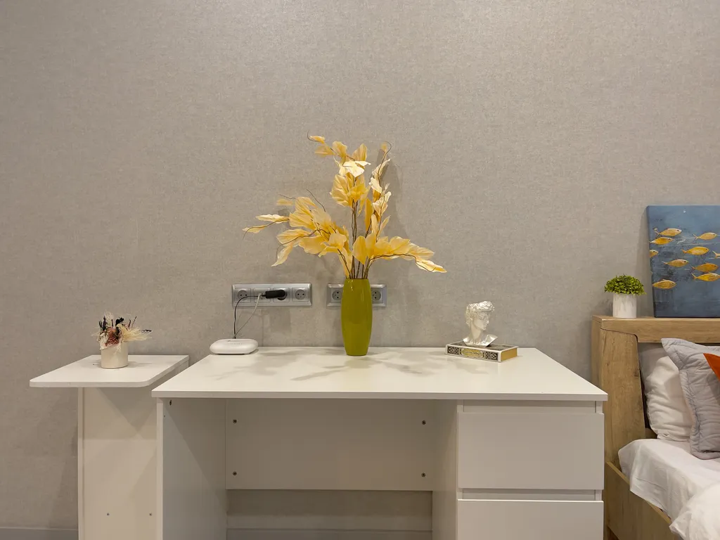 Стильная студия для двоих с кондиционером