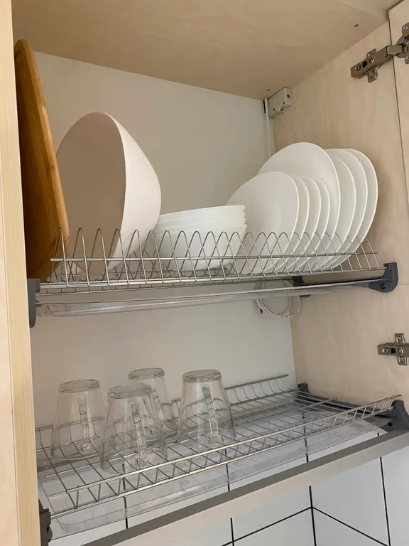 Студия в центре города с прекрасным видом на город