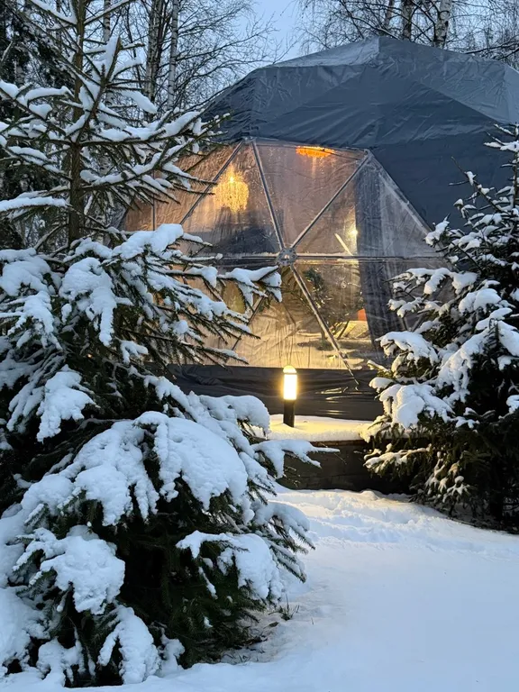 Новая сфера для глэмпинга Бёрд&Self vibe с дизайнерским интерьером