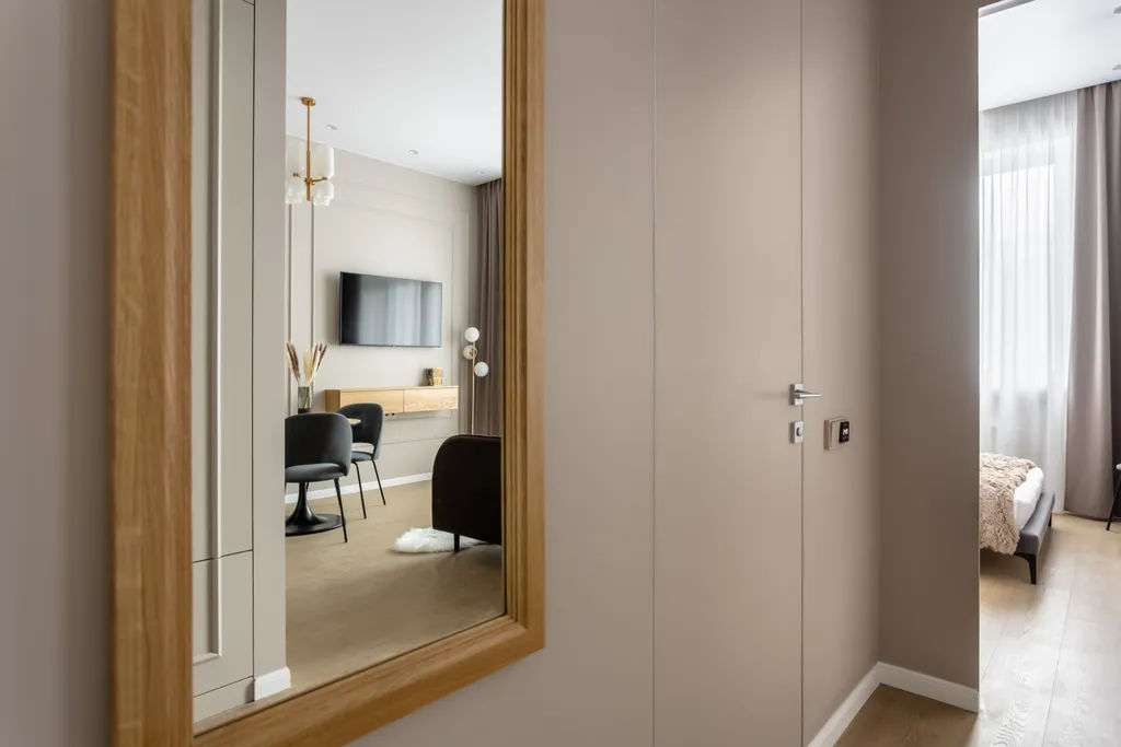 Квартира АПАРТАМЕНТЫ ДВУХКОМНАТНЫЕ 'БРАУН ФЛЭТПОРТ', для 4 гостей — Москва