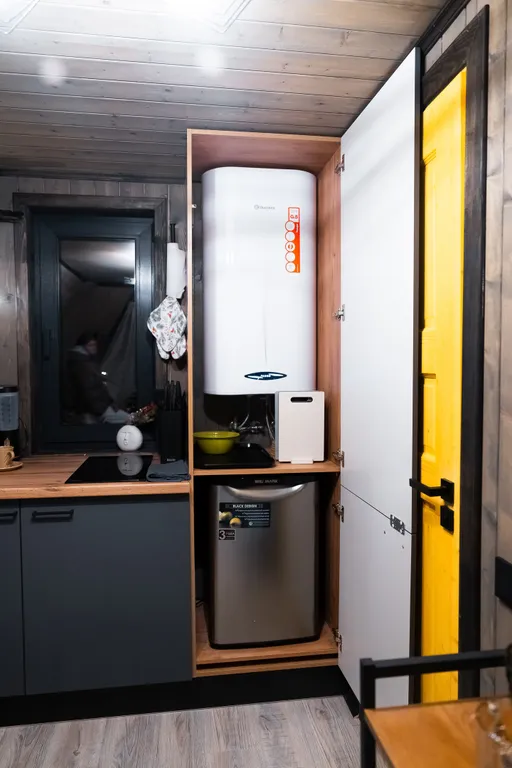 Дом А-Фрейм с террасой №3