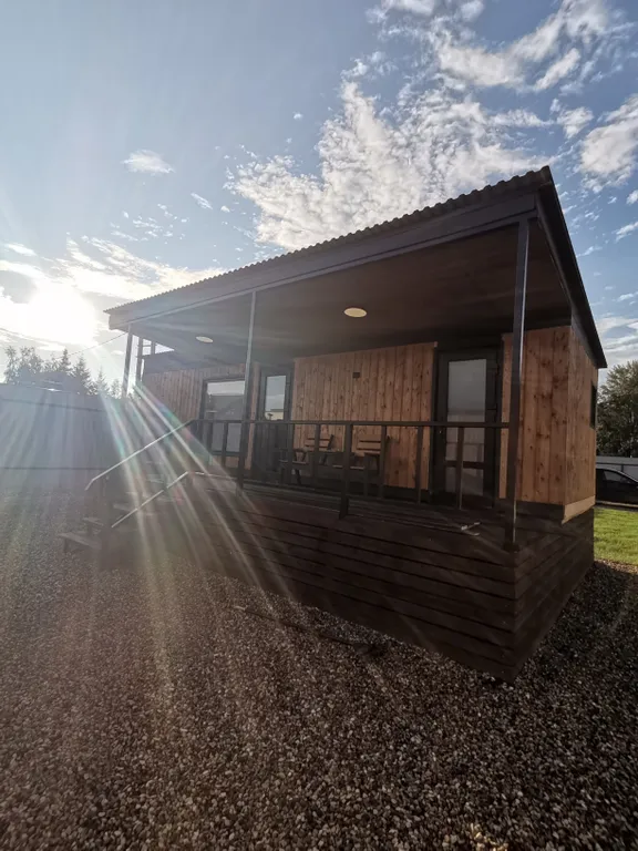 Дом с большой террасой