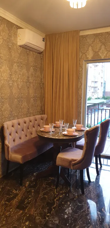 Квартира Стильная квартира с шикарным балконом и видом на бассейн — Геленджик