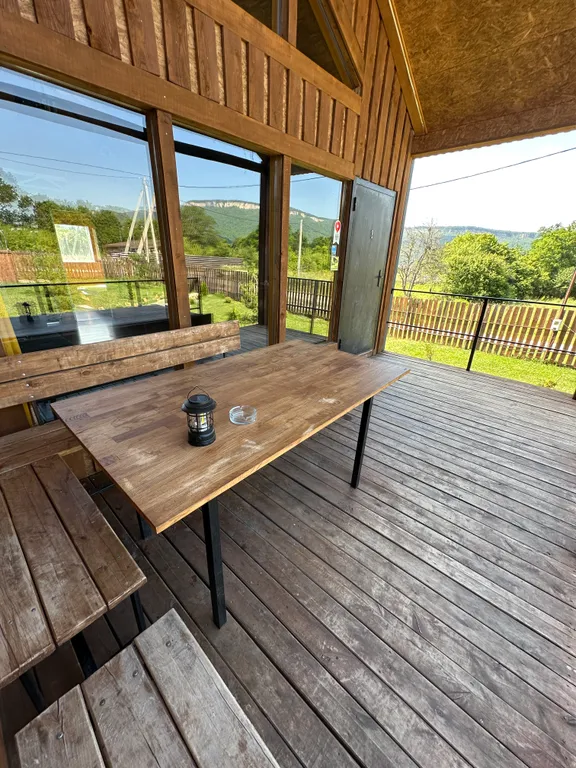 Таунхаус с подогреваемым бассейном и баней в Адыгее