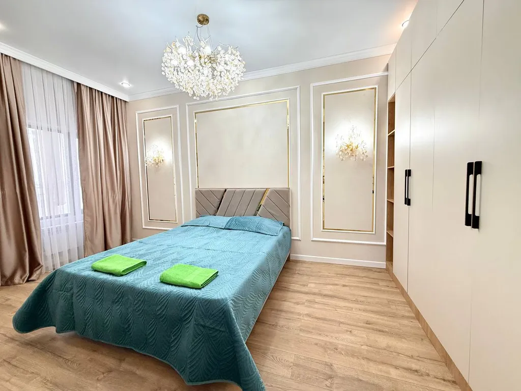 Квартира Уютные апартаменты на ул. Фрунзе 466/43 — аренда посуточно в Бишкек