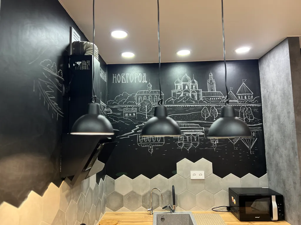 Студия с кондиционером в стиле Лофт