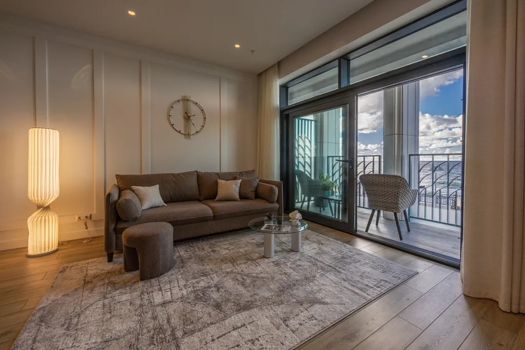 Апартамент с прямым видом на море, 1 линия жк променад