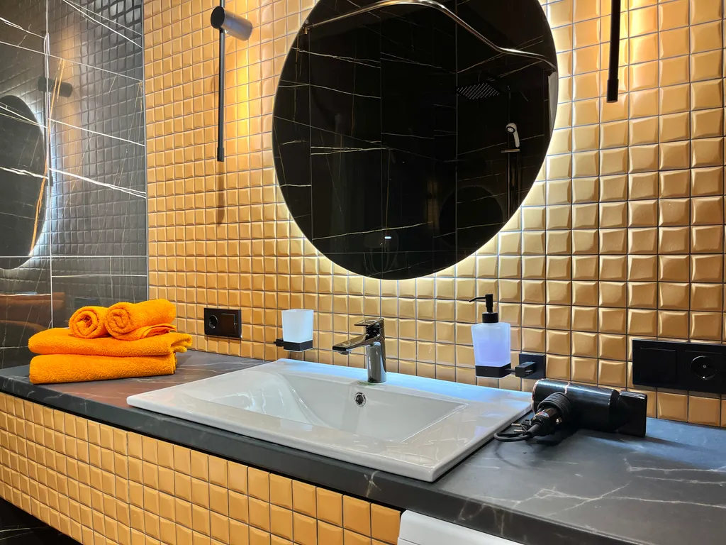 Квартира Дизайнерские апартаменты Orange в центре Казани — Казань