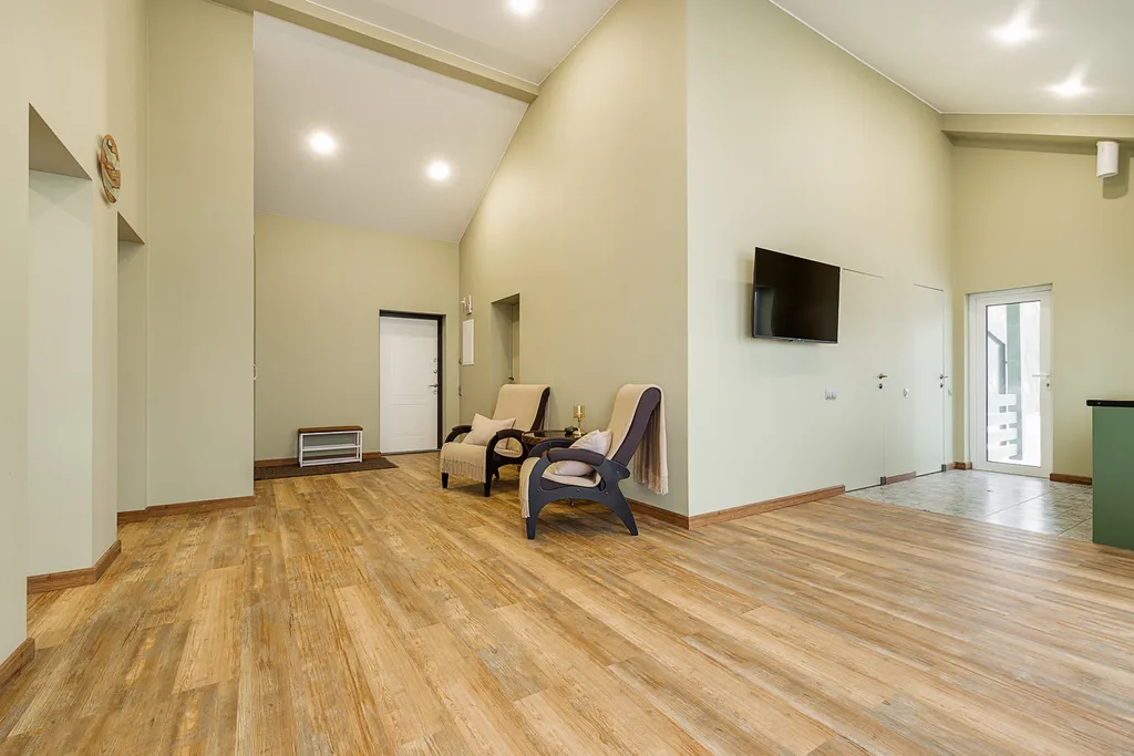 Коттедж Светлый панорамный коттедж с видом на озеро — Санкт-Петербург