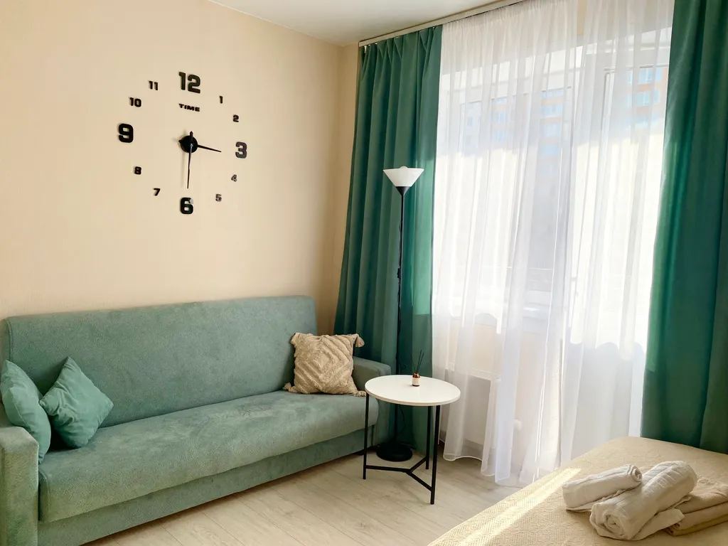 Бирюзовая студия недалеко от центра рядом с Метро