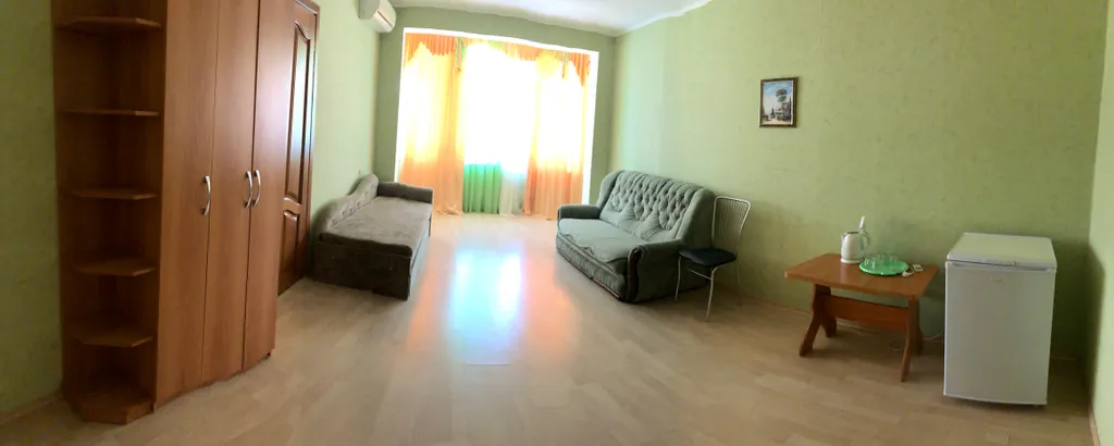 Трехкомнатный панорамный номер с террасой  и видом на море, 2 линия