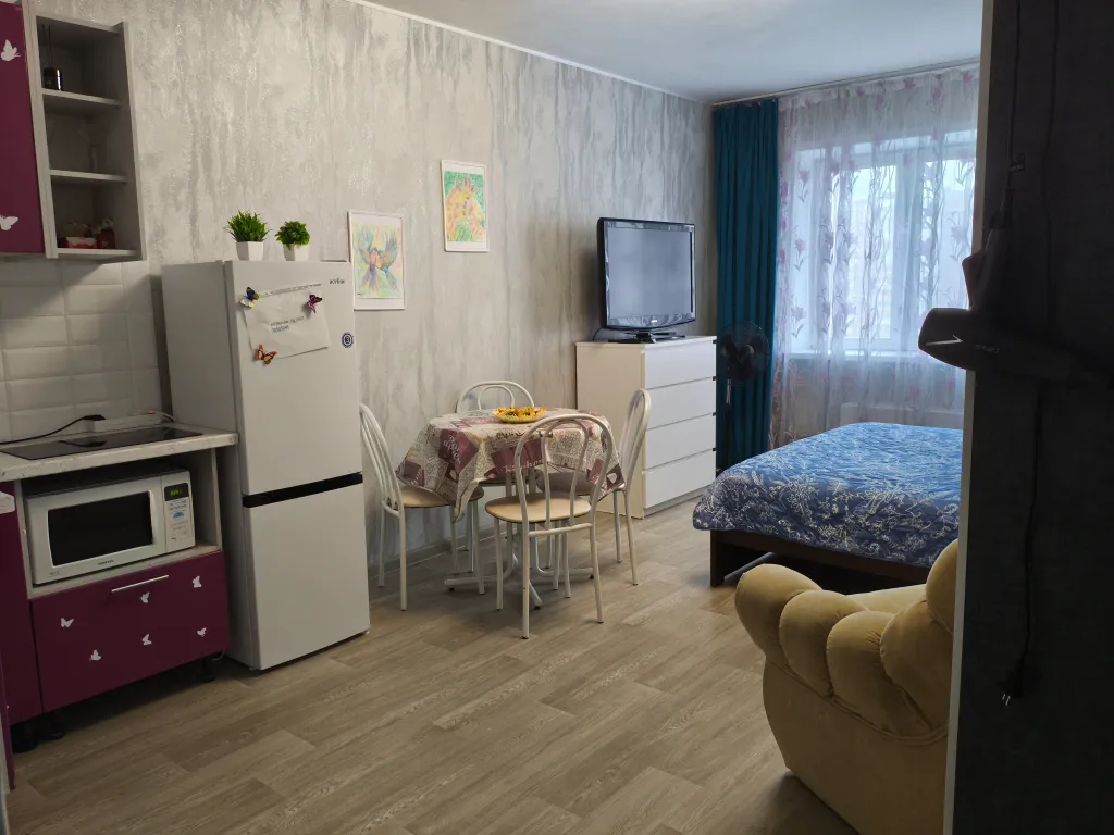 Квартира Квартира студия для 1-3 человек, в 5 минутах от метро — Новосибирск
