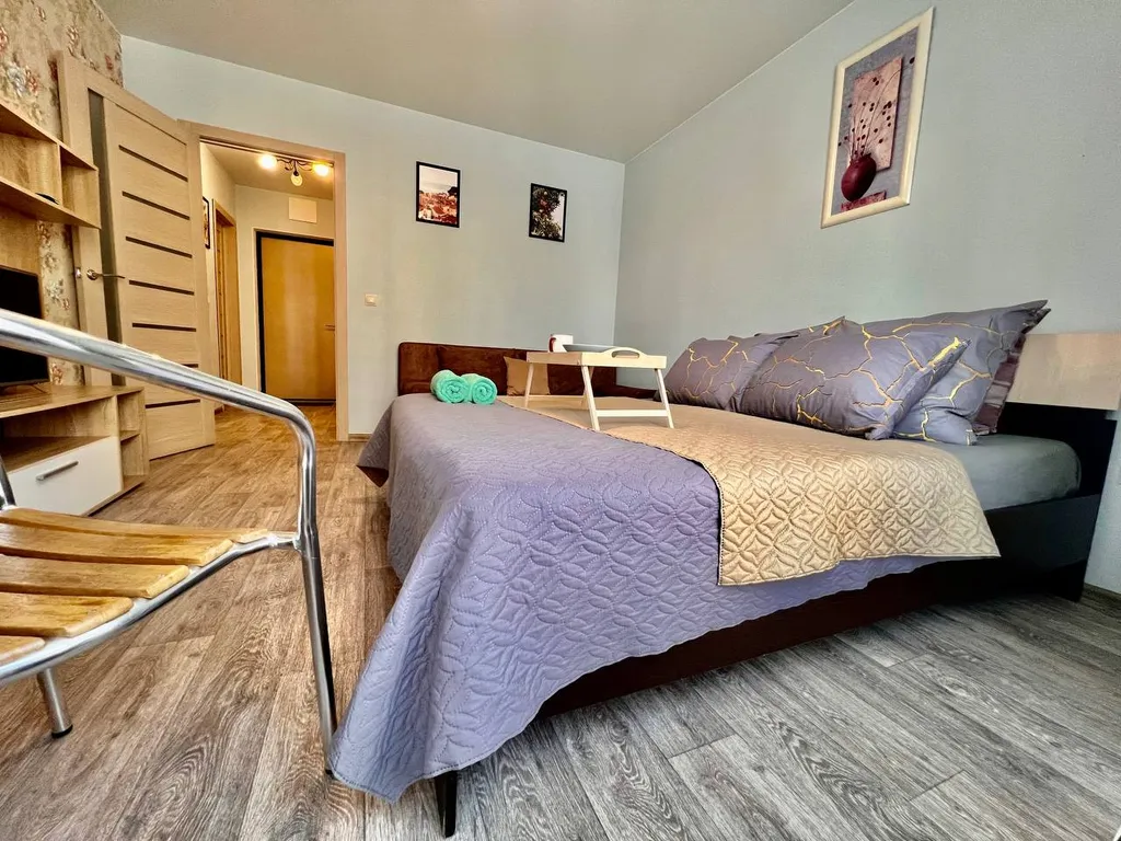 Квартира 1+ ЖК Новин евро апартаменты в комплексе парковка, кафе развязка — Тюмень