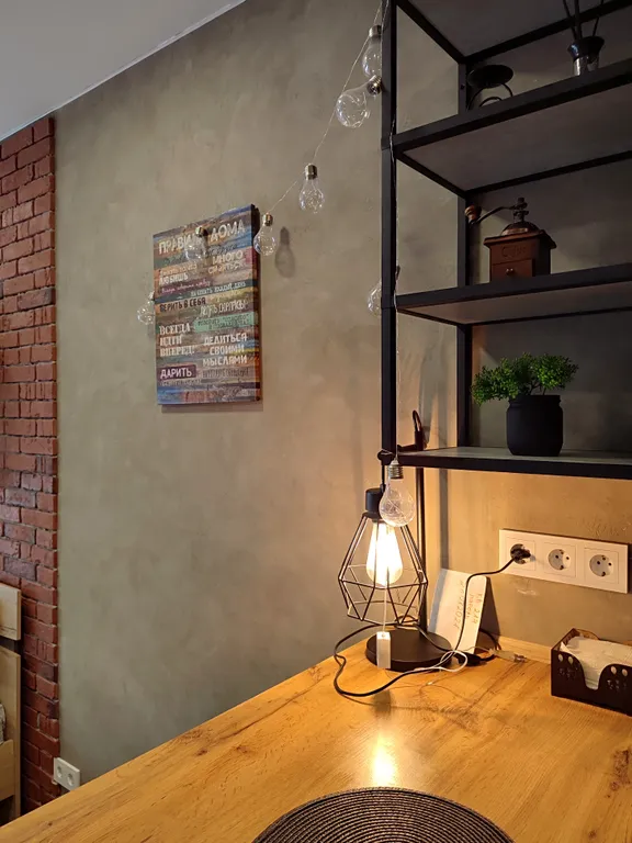 Стильная студия лофт