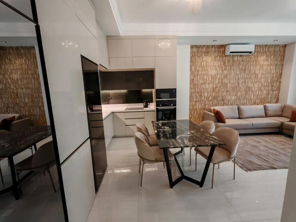 Квартира 1+1 в Azura World c видом на бассейн и аквапарком