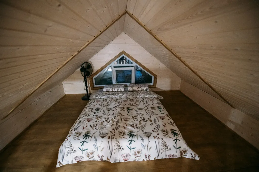 Домик у леса с банным чаном и баней