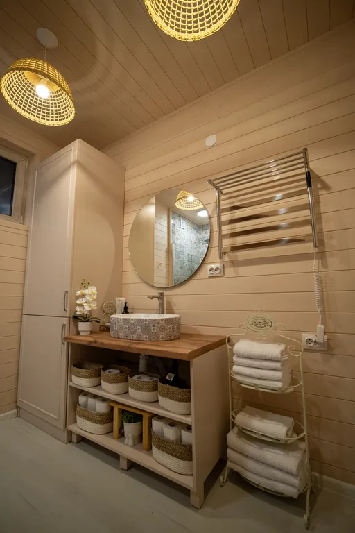 Коттедж на 6-7 человек с частной территорией и джакузи Aspen Bloom