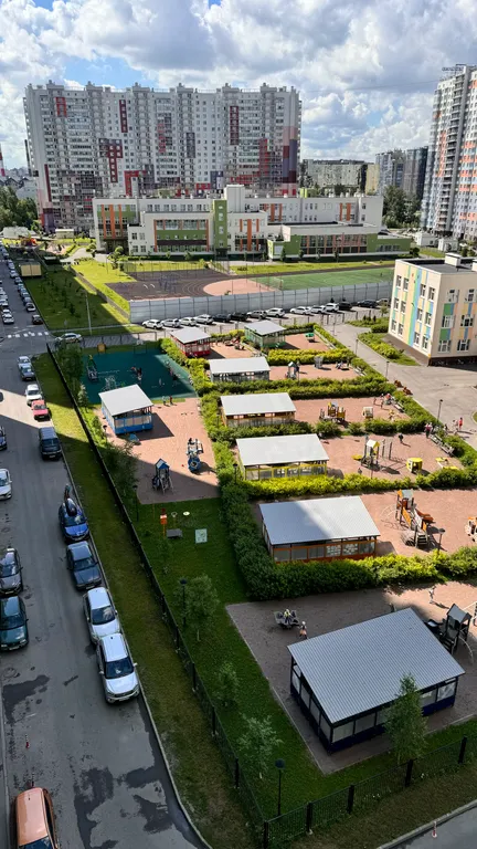 Квартира Квартира Студия у метро Ладожская для 2+1 гостей — Санкт-Петербург