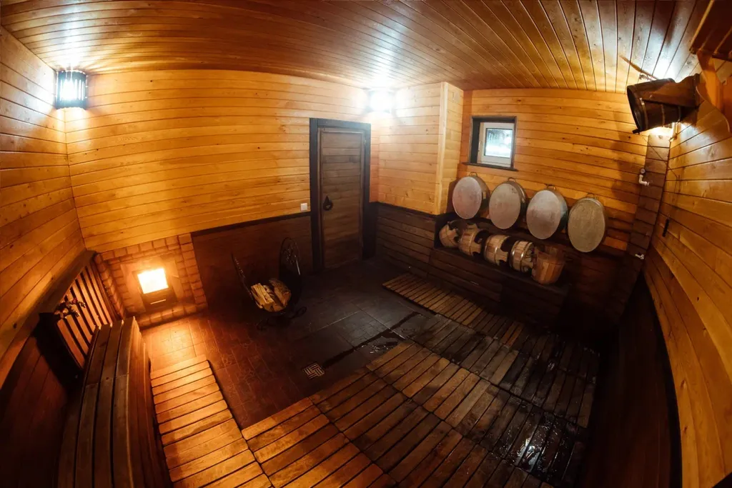 Деревенская изба с городским комфортом