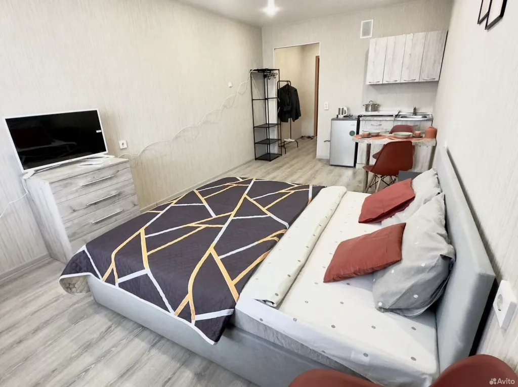 Терракота - стильная квартира-студия на Дружбе рядом со Спа-комплексом