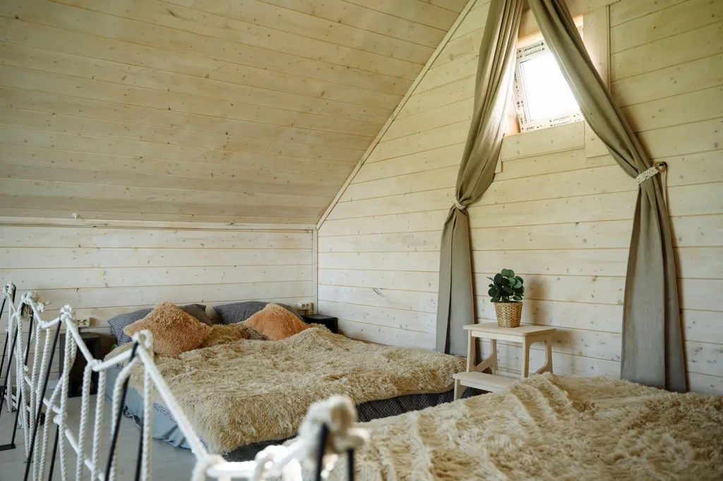 Коттедж Коттедж Уютный Барн-хаус с банным чаном и русской баней — Санкт-Петербург