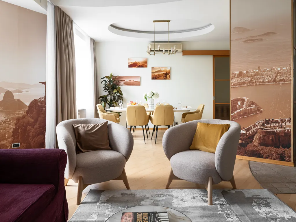 Квартира Квартира Солнечная Трешка в двух шагах от Набережной — Москва