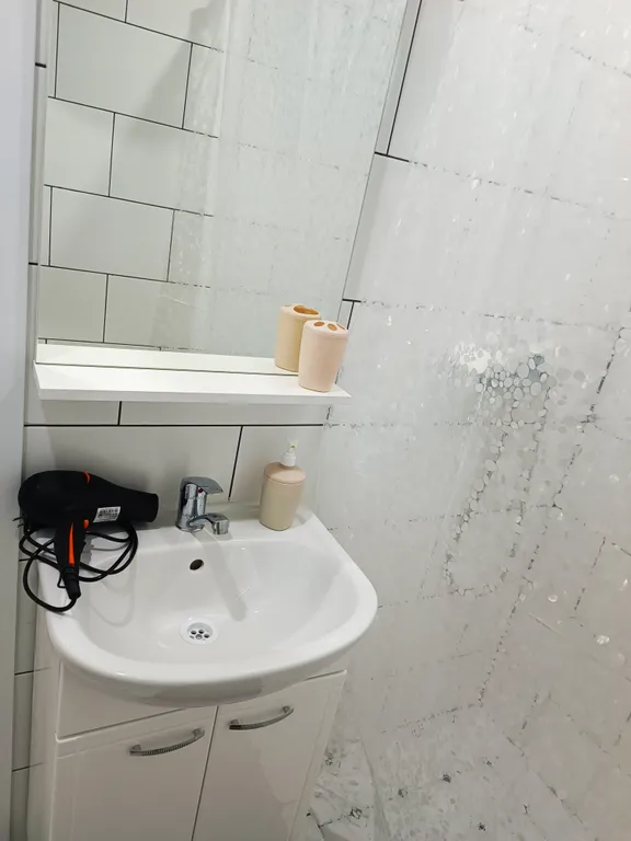 Тихая студия с большой кроватью у станции МЦД-D4 Железнодорожная