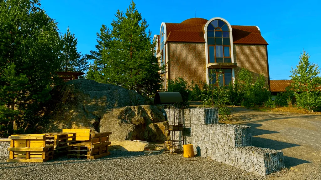 Дом в Карелии на берегу Ладожского озера