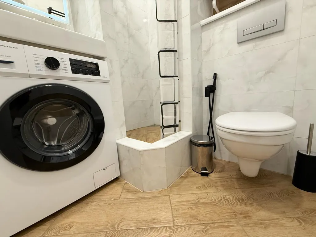 Апартаменты с террасой для четверых, 3 минуты до пляжа