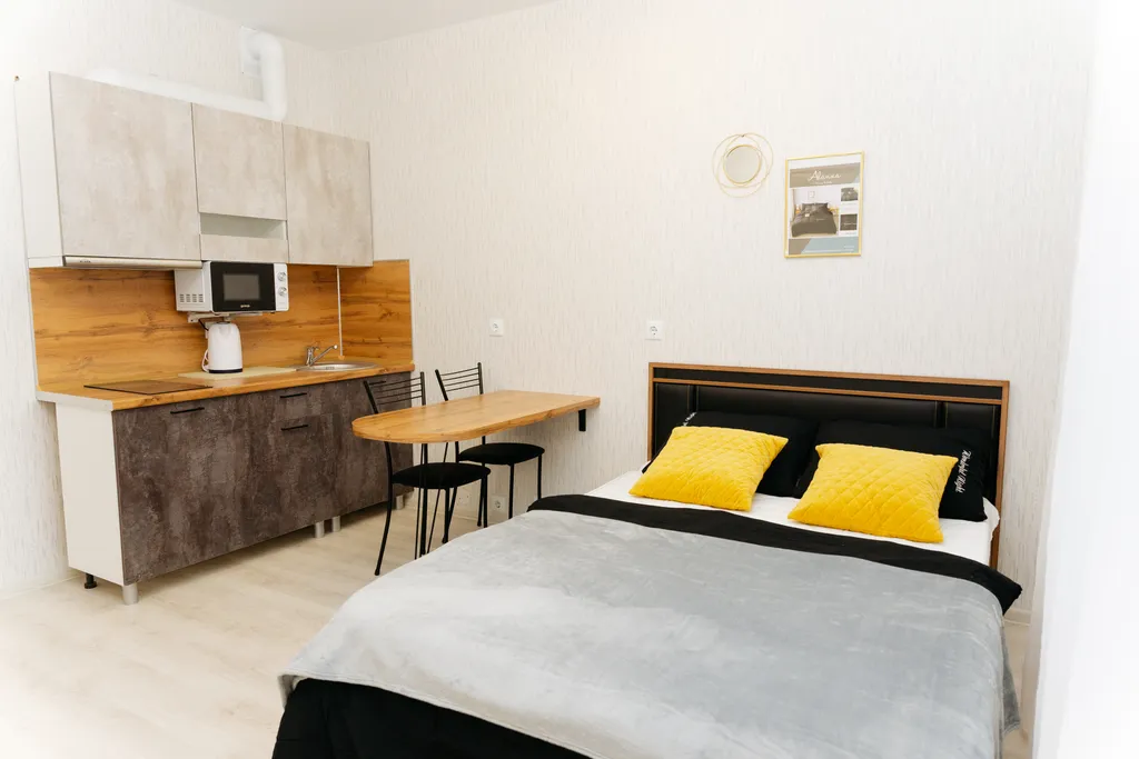 Квартира Стильная уютная студия рядом с ЖД вокзалом — аренда посуточно в Пермь