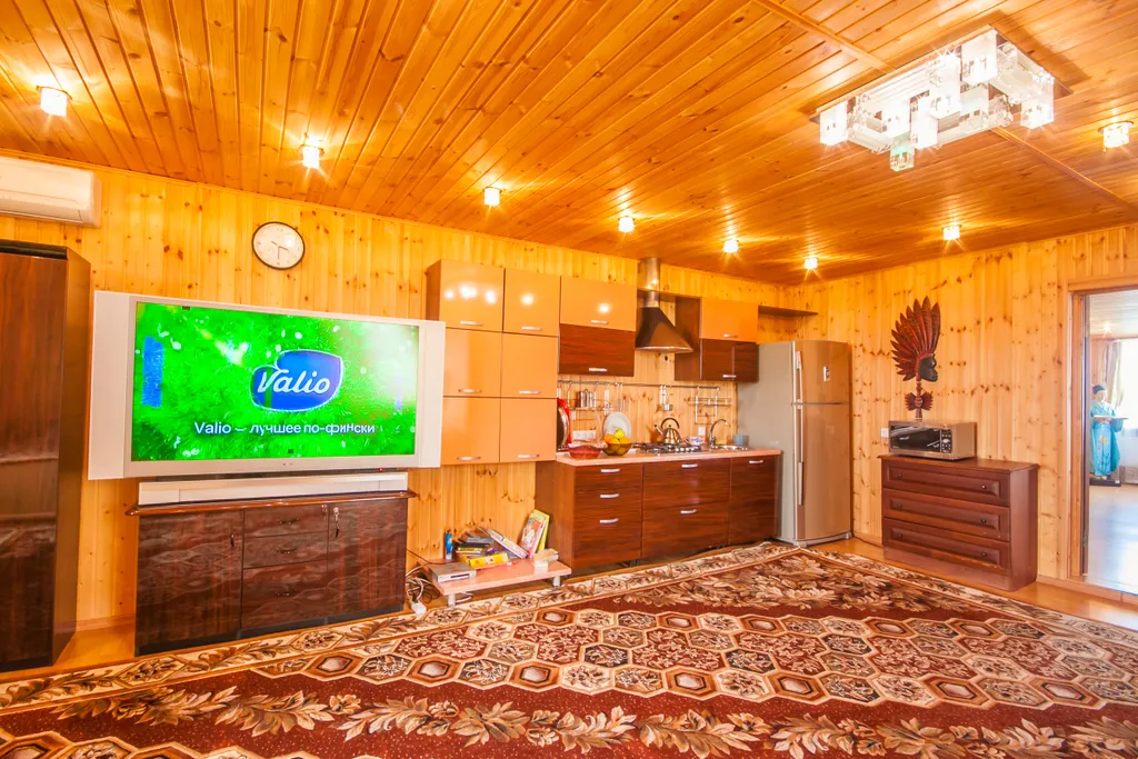 Дом с камином и бильярдом для двух семей