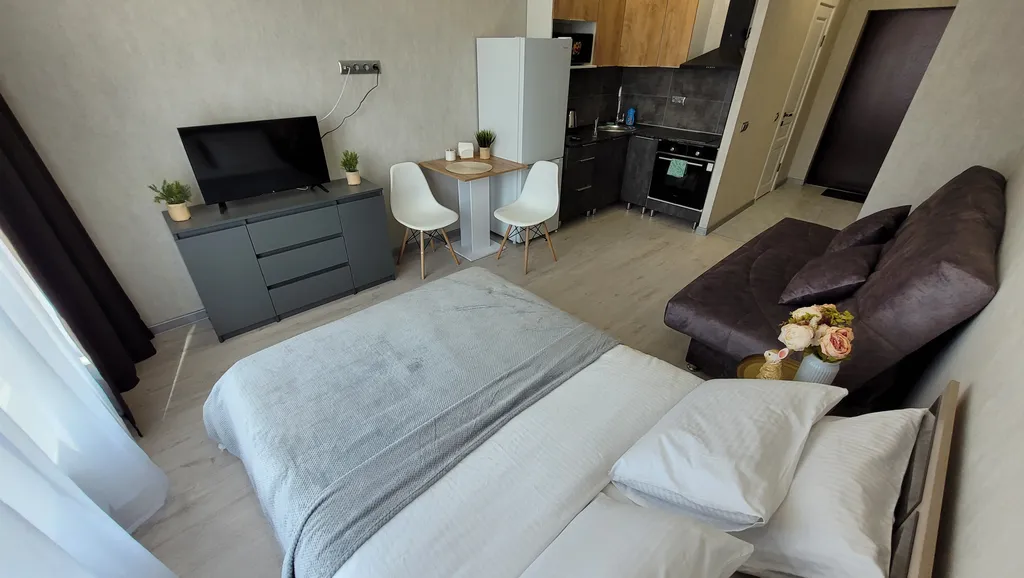 Студия в новом ЖК около парка Ангелов и вокзала