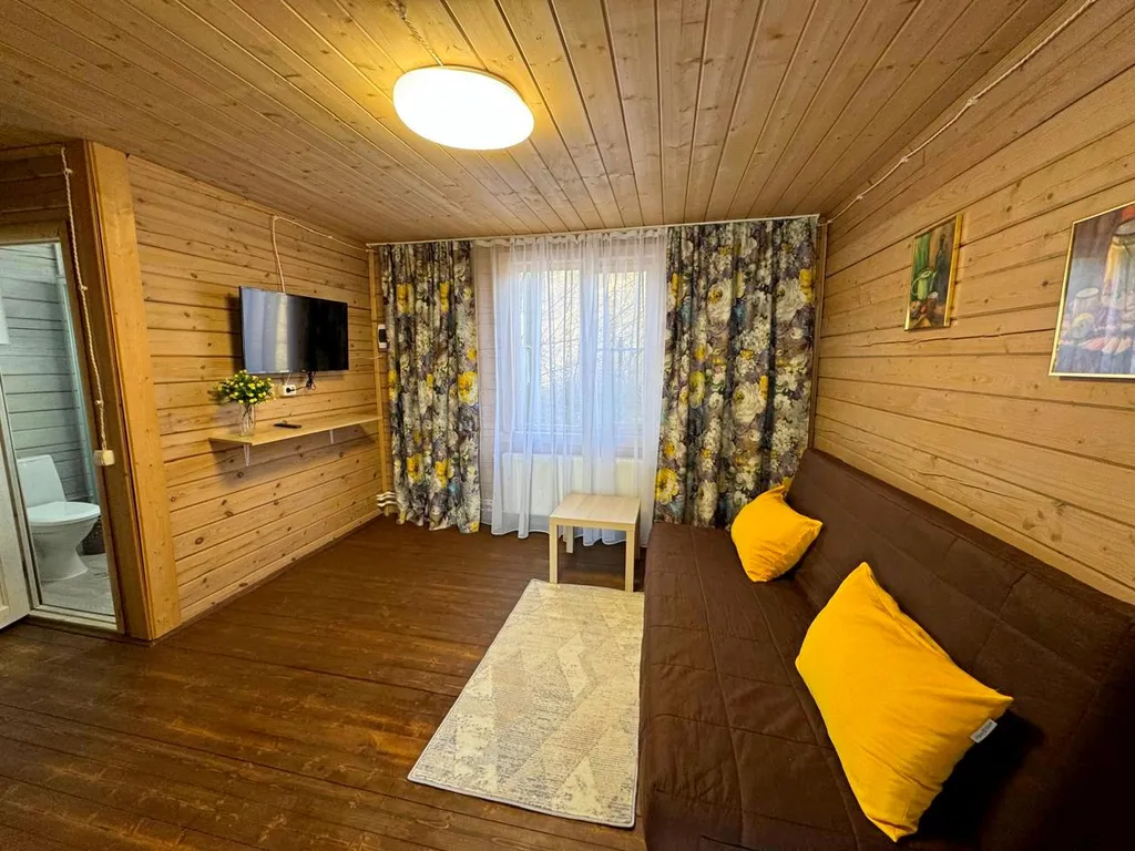 1 Деревянный дом для отдыха 6 гостей
