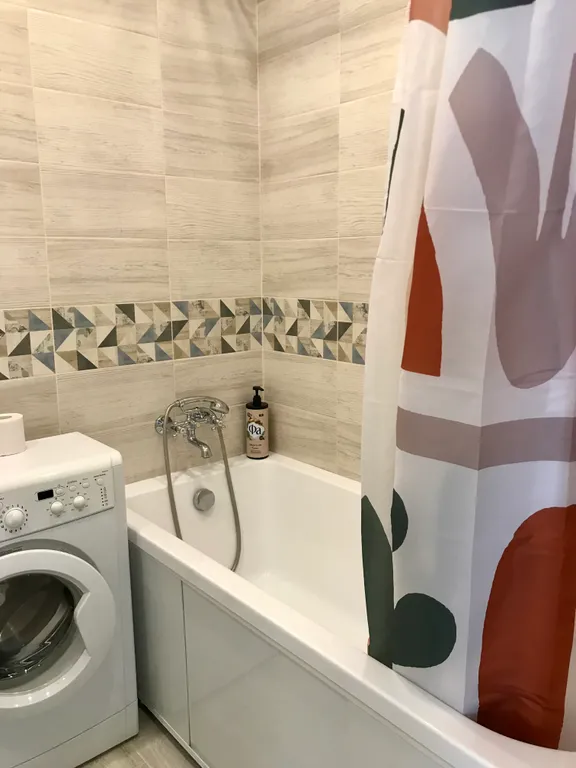 Уютная светлая однушка с панорамным видом рядом с Академией тенниса