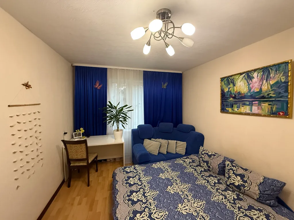 Комната в Карибском стиле в трехкомнатной квартире