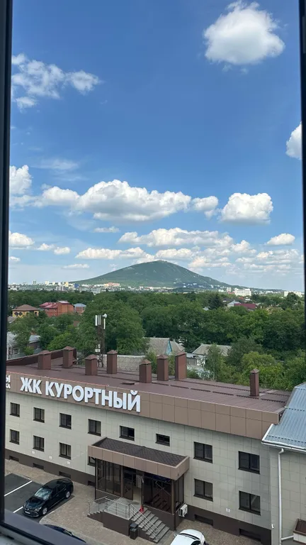 Шикарный вид на Машук и Пятигорск