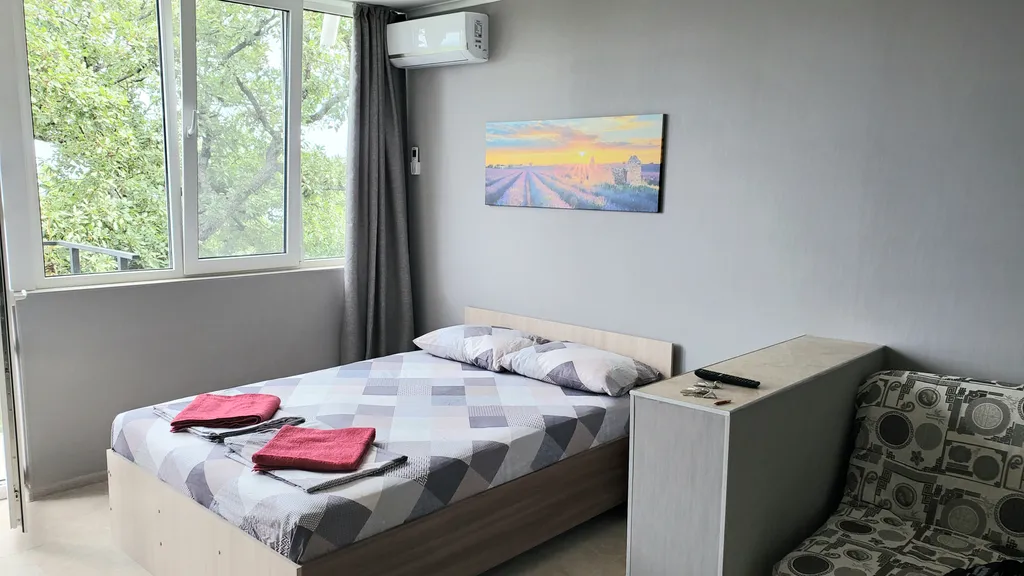 Апартамент с видом на море и балконом