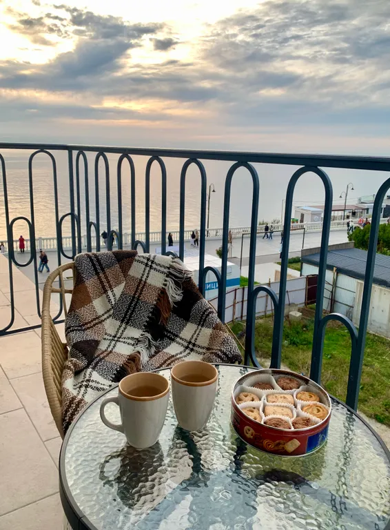 Квартира Квартира Студия в ЖК Граф Толстой с видом на море — Анапа