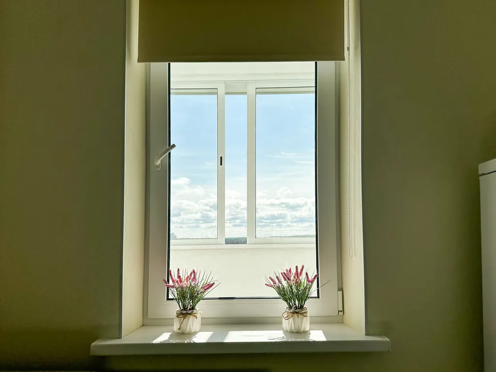 Светлая квартира в ЖК Армас с шикарным видом на город