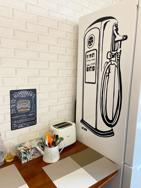 Квартира с балконом и видом на вулкан