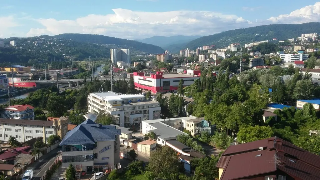 Студия с видом на горы