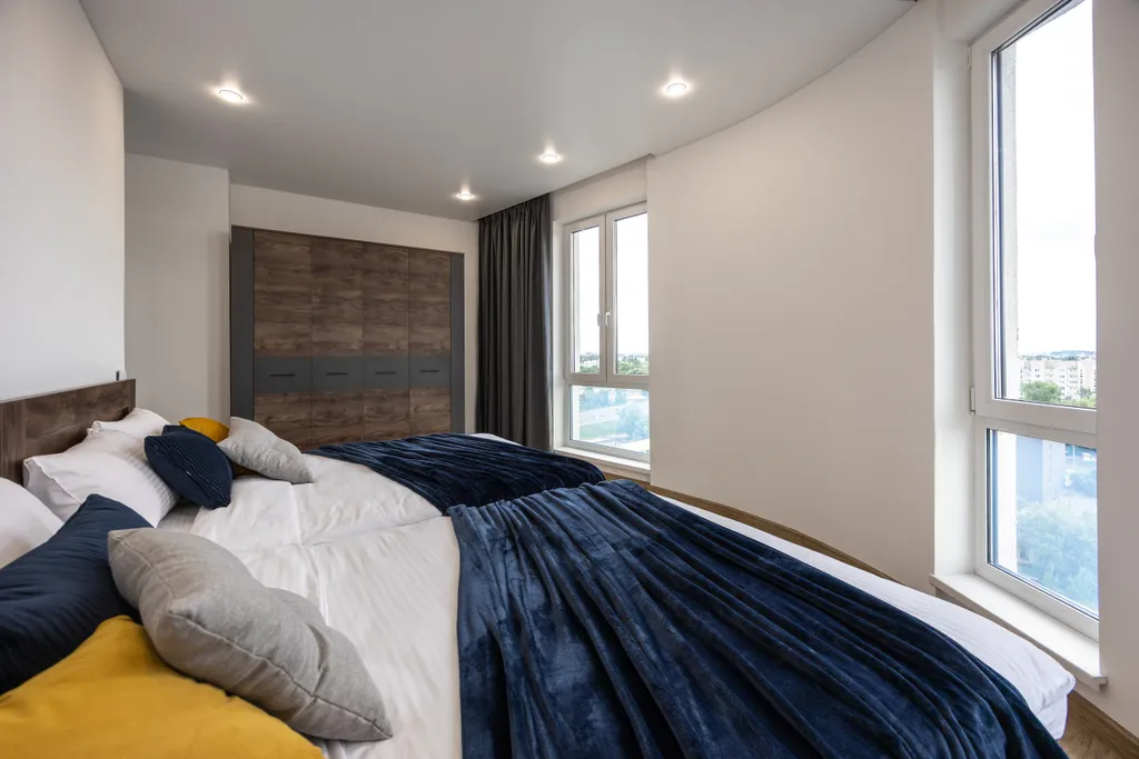 Квартира с панорамным видом на город в ЖК Калининград Сити