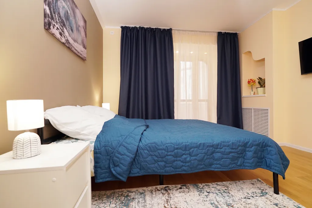 Уютная студия с современным ремонтом в оживлённом районе